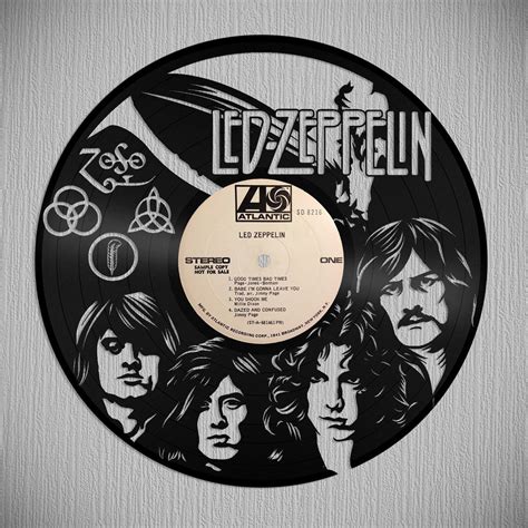 Led Zeppelin Vinyl Wall Art – VinylShop.US