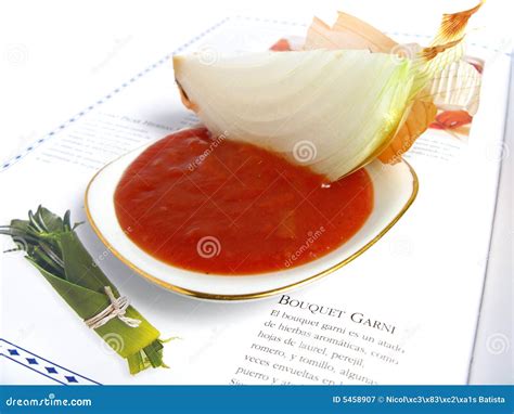 Tomato Sauce ingredients stock image. Image of fresh, ingredient - 5458907