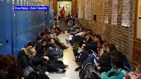 Students at Ethical Culture Fieldston School in the Bronx protest over ...