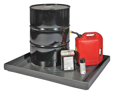 5" Drip Pans and Spill Containment Trays - Spill Control Supplies - Grainger Industrial Supply