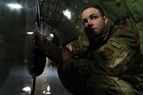 DVIDS - Images - Airman works on the interior of KC-135 Stratotanker ...