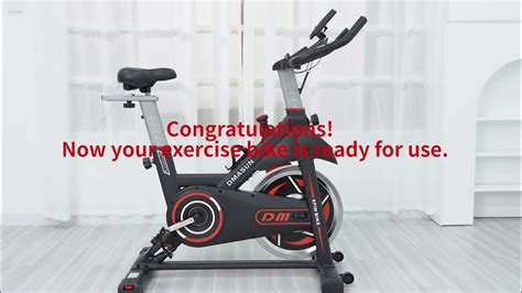 DMASUN EXERCISE BIKE ASSEMBLY - 8702 - YouTube