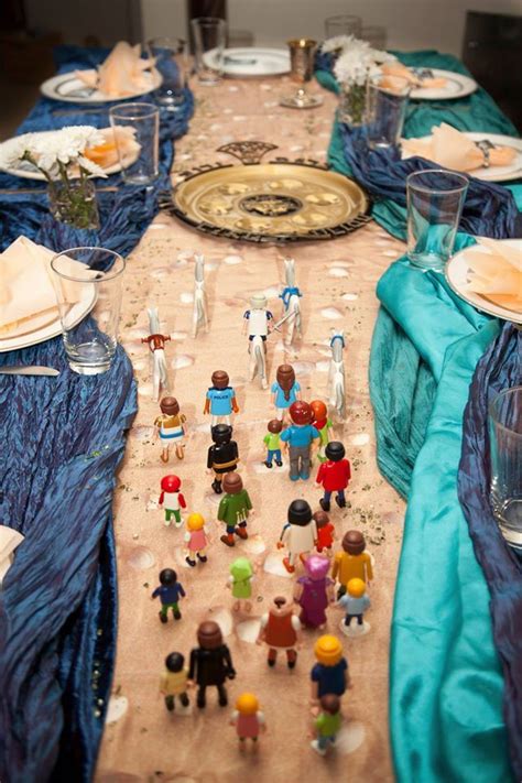 If I ever host Passover seder... this is how I'm setting the table. Genius! | Passover recipes ...