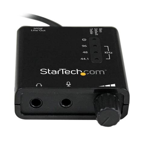 StarTech ICUSBAUDIO2D USB Stereo Audio External Sound Card SPDIF Digital Audio & | eBay