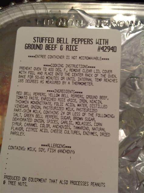 Costco Stuffed Bell Peppers Recipe