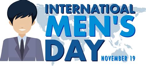 International Mens Day Poster Design 14073750 Vector Art at Vecteezy