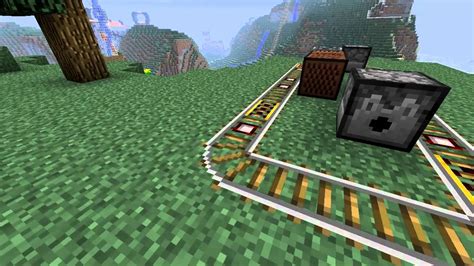 Minecraft Blocks & Items: Detector Rail - YouTube