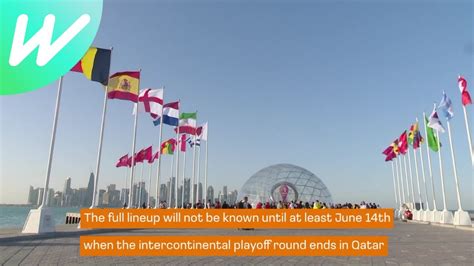 Flags raised in Qatar as latest nations reach 2022 World Cup | 2022 FIFA World Cup Qatar - YouTube