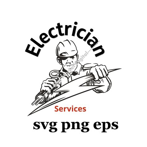 Electrician Clipart Black And White