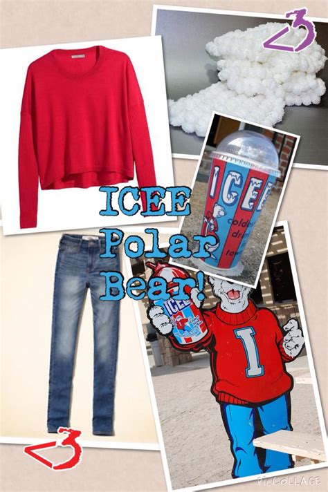 Cute ICEE Polar Bear Costume!