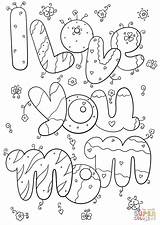 Ausmalbild Ich Liebe Dich Mama  Ausmalbilder Kostenlos Zum Ausdrucken sketch template