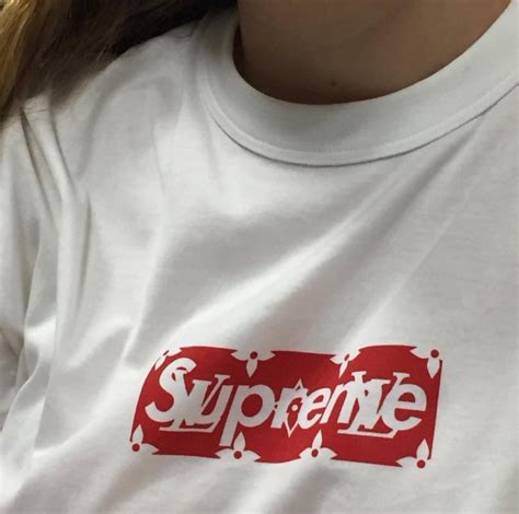 Supreme X Louis Vuitton Logo Box Tee | Paul Smith