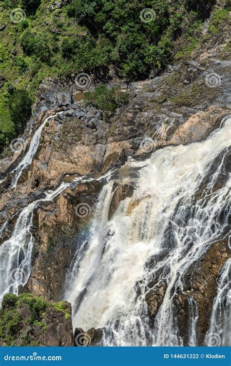 Barron Falls in Kuranda Rain Forest, Cairns Australia Stock Photo ...