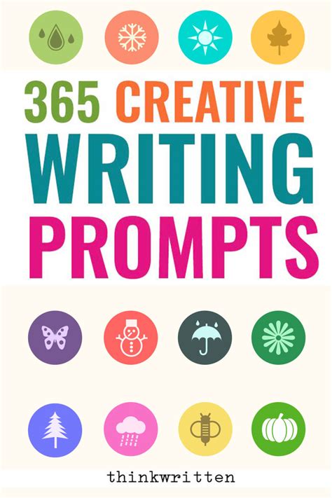 365 Creative Writing Prompts - ThinkWritten