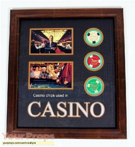 Casino Casino chips original movie prop