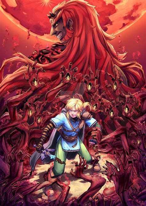 Ganondorf and Link (Tears of the Kingdom Fanart) by MijsAdia on DeviantArt