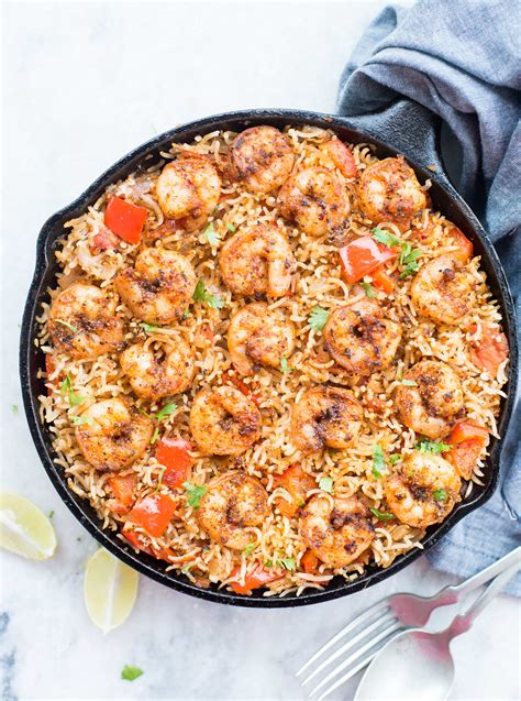 Cajun Shrimp and Rice - The flavours of kitchen