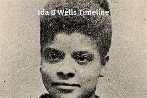 Ida B Wells Timeline - Have Fun With History