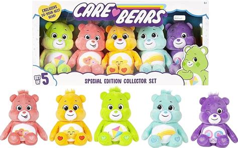 Care Bears Bean Plush - Special Collector Set - Exclusive Do-Your-Best ...