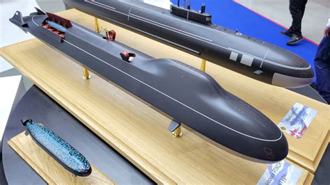 Future Ballistic Missile Submarine Concept Unveiled At Russian Arms Expo