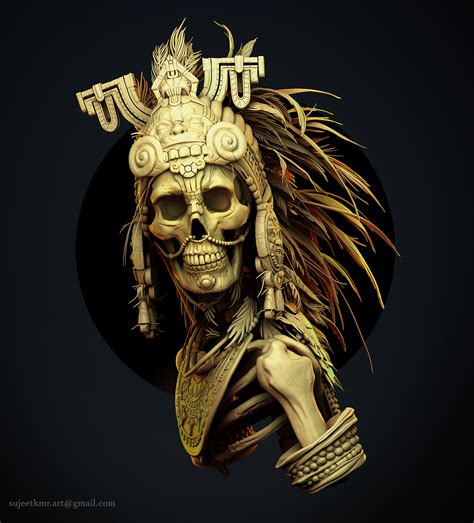 Aztec-skeleton - ZBrushCentral