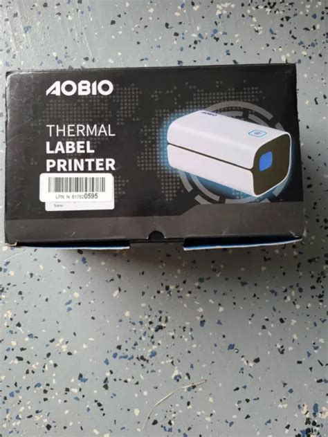 NEW AOBIO SHIPPING Label Printer - 4x6 Thermal Labels. AX4. Free ship $61.99 - PicClick