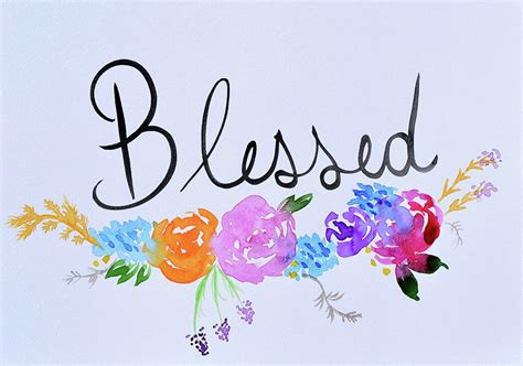 Blessed Painting by Melissa Hartner | Fine Art America