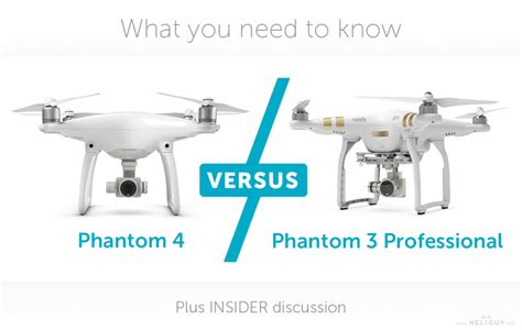 Phantom 4 VERSUS Phantom 3 Pro: Plus Our Take On The Apple Launch ...