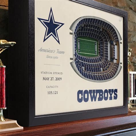 Cowboys Stadium Art 3d - Etsy