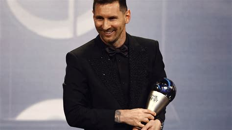 Lionel Messi equals Cristiano Ronaldo tally as he wins Fifa The Best ...