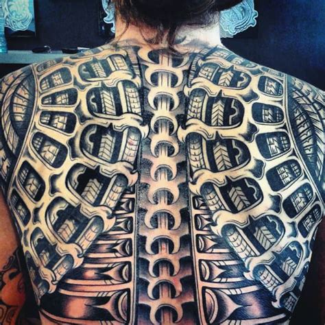 60 Tribal Back Tattoos For Men - Bold Masculine Designs