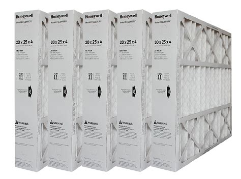 Honeywell 20x25x4 Furnace Filter Model # FC100A1037 MERV 11. Actual Si – FurnaceFiltersGTA.ca