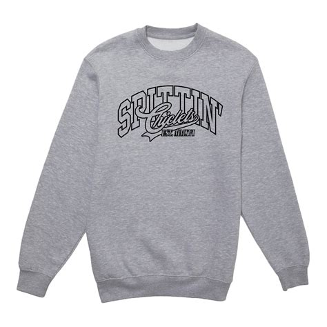 Spittin Chiclets Logo Overlay Crewneck - Barstool Sports Canada