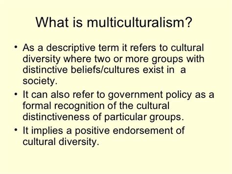 Multiculturalism