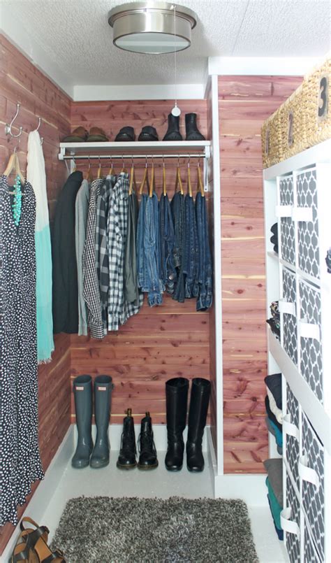 DIY closet makeover