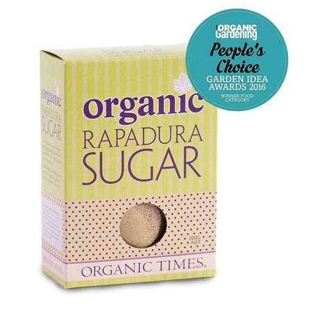 Organic Rapadura Sugar - Organic Times | Chocolate » Cookies » Ingredients