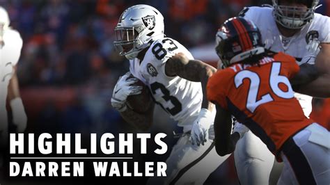 Darren Waller highlights: Every catch from 107-yard performance vs. Broncos