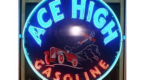 Ace High Neon Sign 42in | J87 | Chicago 2013