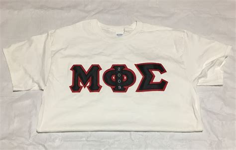 Mu Phi Sigma White Shirt – Young Ryder