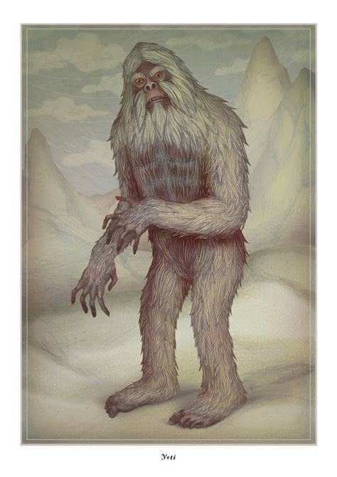 Yeti by V-L-A-D-I-M-I-R.deviantart.com on @deviantART | Cryptozoology ...