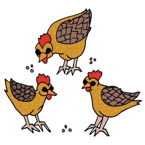 Three-French-Hens by SH4RK3Y on DeviantArt