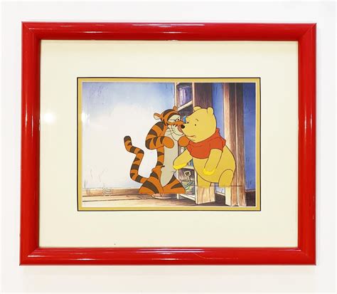 Walt Disney Educational TV Production Cel featuring Winnie the Pooh an – animationsensations.com