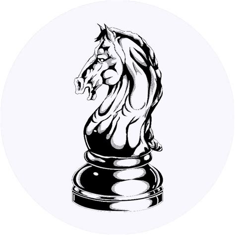 Knight Chess Piece Drawing at PaintingValley.com | Explore collection ...