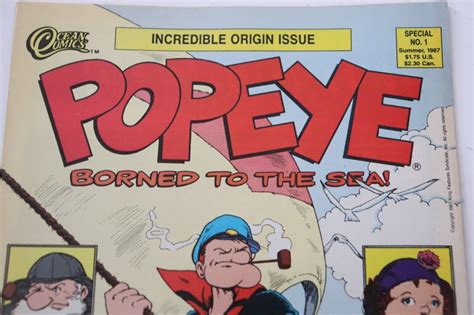 Popeye Special #1 Borned to the Sea Ocean Comics | Comic Books - Copper Age, Popeye / HipComic