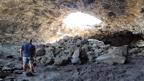 Exploring the lava tubes at Craters of the Moon National Monument