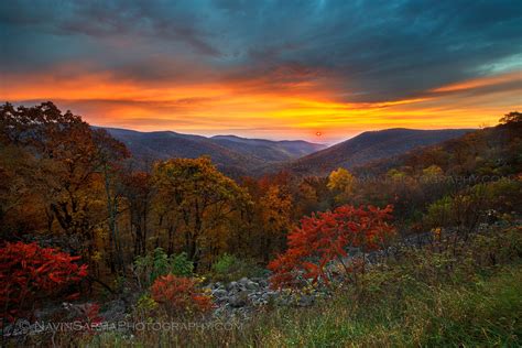 Autumn Sunrise at Shenandoah National Park – NAVIN SARMA