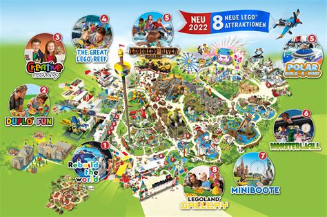 Legoland Water Park Map