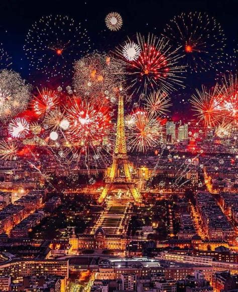 New Year Fireworks in Paris France | Best vacation destinations, New year fireworks, Best vacations