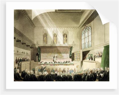 Court of King's Bench, Westminster Hall posters & prints by T. & Pugin