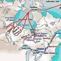 Map of Major Fur Trade Routes | Canadian history, Fur trade, Social ...